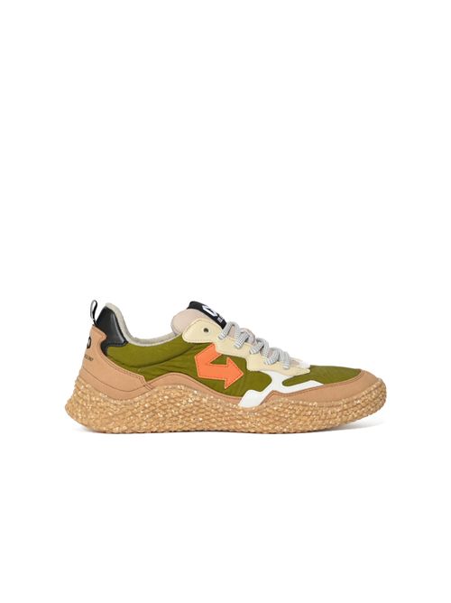 Sneakers Hana Wild Green in materiale riciclato Id. Eight | HANA UWILD GREEN